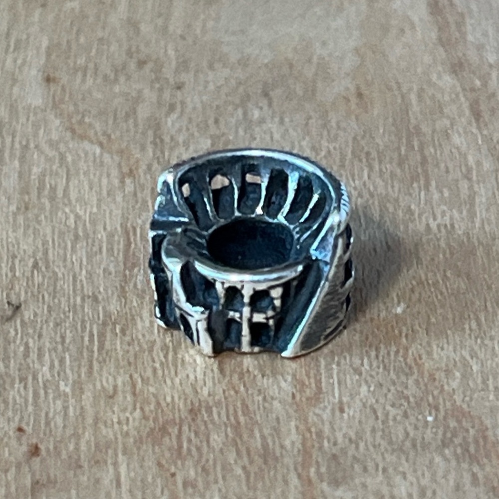 Trollbeads Rome Colosseum, silver World Tour Italy bead charm!